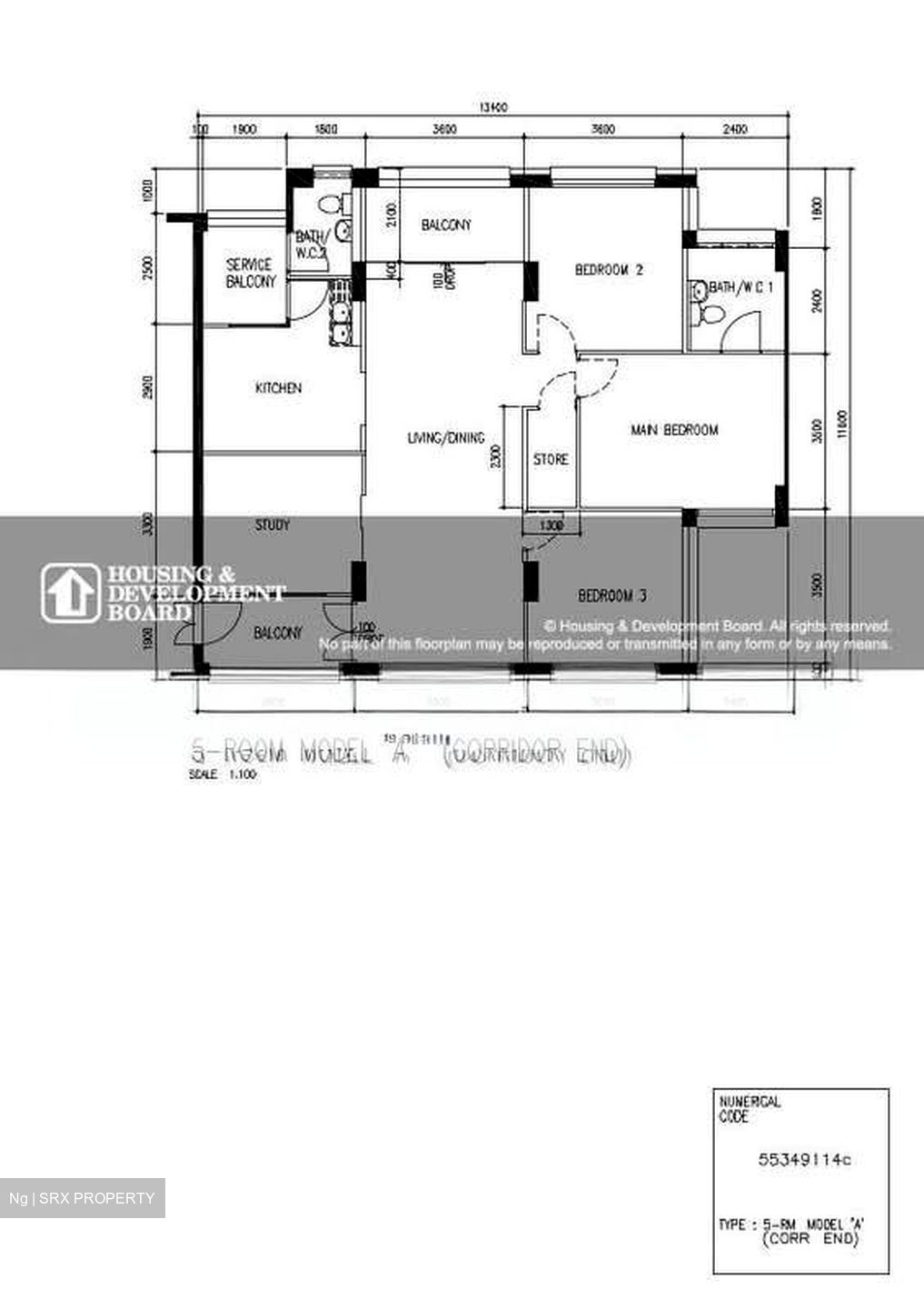 Blk 736 Jurong West Street 75 (Jurong West), HDB 5 Rooms #562105761